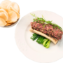2. Beef Tartae on Bone Marrow