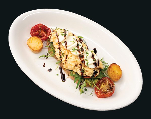 Pcuisine Scrambled Egg, Tomato and Mozza Cheese