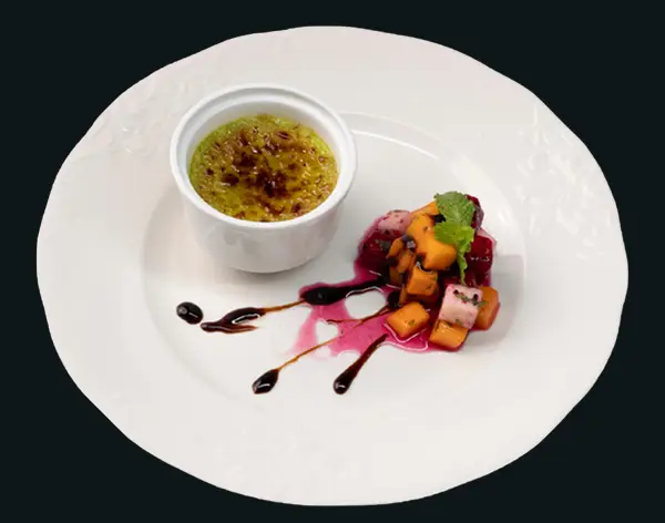 Pcuisine Pandan Crème Brullee